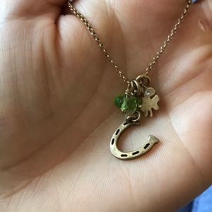 Lucky Brand Horseshoe Necklace
